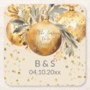 Search for christmas wedding coasters Gold