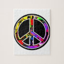 Search for peace sign puzzles Anti war