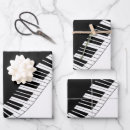 Search for keyboard wrapping paper Black and white