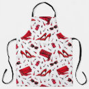Search for red lipstick aprons Fashion