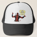 Search for comic book characters hats Deadpool