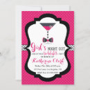 Search for girls night out invitations White