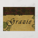 Search for grazie postcards Thank you