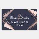 Search for geometric rectangle stickers Navy blue