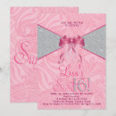 Recherche de bonbon seize invitations Rose