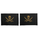 Search for pirate pillowcases Crossbones