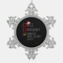 Search for santa naughty list ornaments Holiday humor