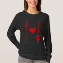 Search for ace of hearts tshirts Costume
