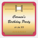 Recherche de movie autocollants Rouge