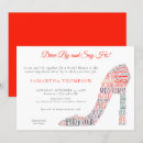 Search for hi invitations Red