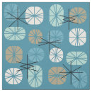 Search for gold and teal fabric Retro