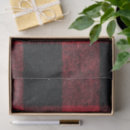 Search for red gingham tissue paper Lumberjack