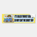 Search for tourist bumper stickers Humour
