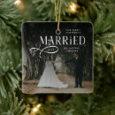Search for married couple first ornaments Mr and mrs