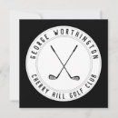 Search for golf country club invitations Modern