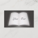 Search for bookstore business cards Education