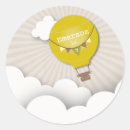 Search for yellow balloon stickers Hot air balloon