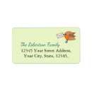 Search for robin return address labels Traditional