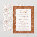 Search for orange rehearsal dinner invitations Modern
