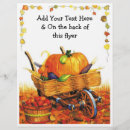 Search for thanksgiving flyers Leaves