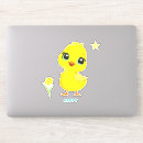 Search for funny chicken cartoon stickers Happy