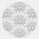 Recherche de coloriage autocollants Doodle zen