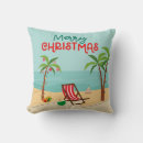 Search for beach christmas pillows Tropical