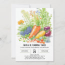 Search for vegetable garden birthday invitations Farm