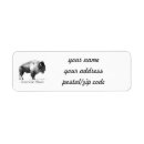 Search for bison return address labels Animal