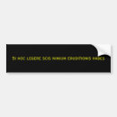 Search for sci bumper stickers Funny