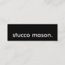 Search for stucco business cards Construction