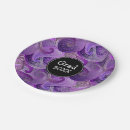 Search for paisley paper plates Purple