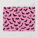 Search for halloween pattern postcards Pink