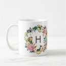 Recherche de hôtesse tasses Monogramme