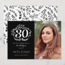 Search for black white pattern invitations Wreath