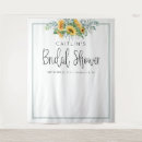 Search for sunflower tapestries Bridal shower