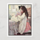 Search for antique doll postcards Little girl