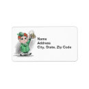 Search for leprechauns return address labels Ireland