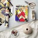 Search for comic book wrapping paper Vintage