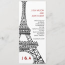 Search for red paris invitations Modern