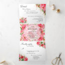 Search for 3 in one wedding invitations Elegant