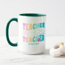 Search for live love teach mugs Rainbow