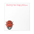 Recherche de de coccinelle blocsnotes Adorable