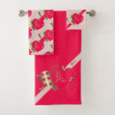 Search for valentines day bath towels Red