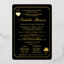 Search for quinceanera invitations Gold