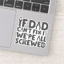 Search for funny father day stickers Tools