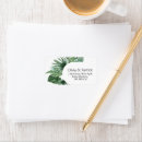 Search for tropical design return address labels Floral