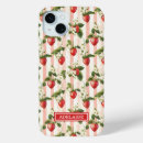 Recherche de fraise iphone coques Aquarelle