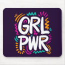 Search for female equality mousepads Protest march