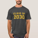 Search for class of 2030 tshirts School